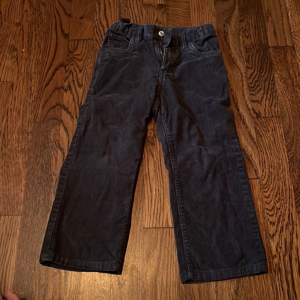 Adjustable, waisted, corduroys